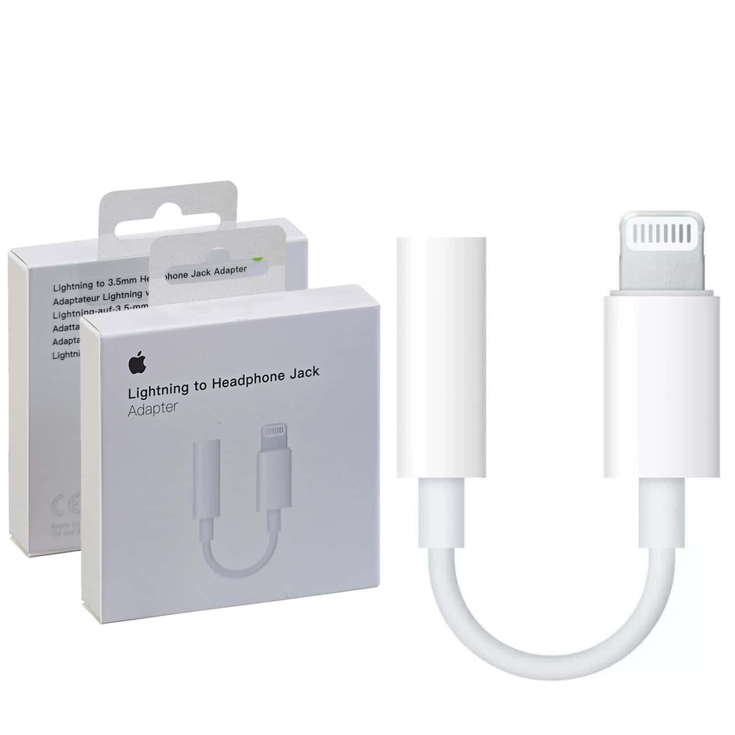 Apple 3.5mm Lightning to Headphone Jack Adapter Apple 3.5mm Lightning to Headphone Jack Adapter